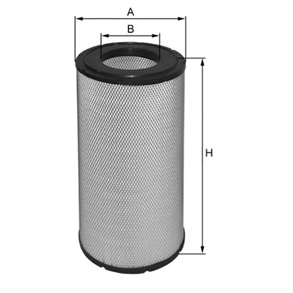 Aftermarket Air Filter Fits CaseInternational Harvester 4T390 Eng 550G 570LXT 570LXT 570MX 128781A1 - main
